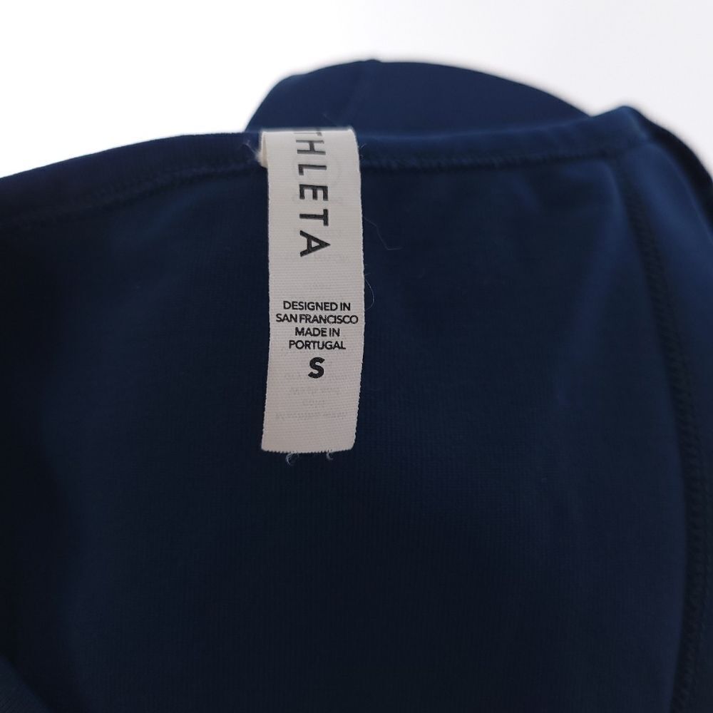 Athleta Blue Racerback Tank Top Womens Size Small - Picture 9 of 10